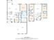 Detailed floor plan of a two-story home with room dimensions at 16115 Mount Holly Dr, Bradenton, FL 34211