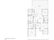 Floor plan layout showing the arrangement of rooms in the house at 19156 Dove Creek Dr, Tampa, FL 33647