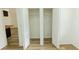 Open, well-lit walk-in closet with ample space for storage at 213 Red Cedar Pl # 213, Brandon, FL 33510
