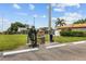 A car wash station with vacuum and waste bin available for resident's convenience at 2412 Hammock Pine Blvd, Clearwater, FL 33761