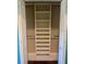 Organized closet with built-in shelving for efficient storage at 2841 S Cranberry Blvd, North Port, FL 34286