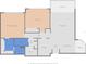 Detailed floor plan showcasing the layout of the home at 30 Turner St # 704, Clearwater, FL 33756