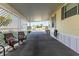Large carport with lattice work, and exterior home view at 37338 Sandra Ave, Zephyrhills, FL 33542