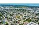 Aerial shot shows the homes location, offering easy access to nearby parks, shops, and schools at 3951 72Nd N St, St Petersburg, FL 33709