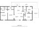 Detailed floor plan showcasing the layout, dimensions, and spatial relationships of the home's rooms and features at 3951 72Nd N St, St Petersburg, FL 33709
