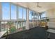 Enjoy stunning views from this screened porch with lots of natural light at 4908 38Th S Way # 206, St Petersburg, FL 33711