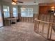 Bright dining room with windows and lots of space at 5445 Manatee Point Dr, New Port Richey, FL 34652