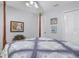 Bedroom showcasing the bed and decor, highlighting a calm and inviting space at 606 Brentwood Pl, Brandon, FL 33511