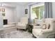 Cozy living room with neutral walls and decor at 606 Brentwood Pl, Brandon, FL 33511