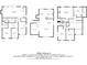 Detailed three-story floor plan showcasing the layout of the 3123 sq ft home at 8240 144Th Ln, Seminole, FL 33776
