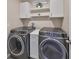 Laundry room featuring new front load washer and dryer at 10202 White Linen Ave, Riverview, FL 33578