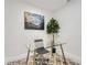 This well-lit office space has a glass desk, modern chair, and contemporary decor at 1145 53Rd N Ave, St Petersburg, FL 33703
