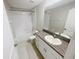 Bathroom with granite vanity, tiled floor, and tub shower combo at 11524 Sage Canyon Dr, Riverview, FL 33578