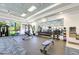 Bright fitness center with weights, machines, and mirrors at 15525 Corona Del Mar Dr, Wimauma, FL 33598