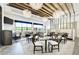 Inviting restaurant area with stylish seating, modern lighting, and a relaxed atmosphere at 15525 Corona Del Mar Dr, Wimauma, FL 33598
