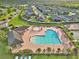 Enjoy this community with a large pool, playground, and relaxing lounge area at 17845 Cortes Creek Blvd, Spring Hill, FL 34610