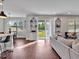 Open living space with natural light and access to the back yard through a glass sliding door at 17845 Cortes Creek Blvd, Spring Hill, FL 34610