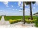 The outdoor shower offers beach access with lush landscaping surrounding the area at 17980 Gulf Blvd # 505, Redington Shores, FL 33708