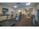 Spacious fitness center featuring modern exercise equipment, providing residents with a convenient and healthy workout space at 19247 Otters Wick Way, Land O Lakes, FL 34638