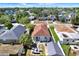 Charming home featuring a cozy backyard with a fire pit and a well-maintained detached garage at 2107 W Carmen St, Tampa, FL 33606