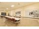 Bright, airy dining area featuring long tables and comfortable seating at 2468 Florentine Way # 26, Clearwater, FL 33763