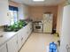Bright, white kitchen with stainless steel appliances and ample counter space at 2624 54Th S St, Gulfport, FL 33707