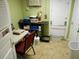 Functional office space with desk, storage, and ample lighting at 2624 54Th S St, Gulfport, FL 33707