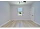 Bedroom with window and ceiling fan to keep cool on hot days at 3004 W Abdella St, Tampa, FL 33607