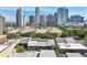 Attractive aerial view showing the community's proximity to the city skyline and urban amenities at 301 2Nd N St # 15, St Petersburg, FL 33701