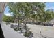 Street view framed by mature trees creating a canopy effect at 301 2Nd N St # 15, St Petersburg, FL 33701