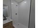 Close-up of shower with modern fixtures at 4434 Bass St, Tampa, FL 33617