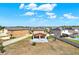 Wide view of backyard featuring a well-maintained yard with a covered patio with ample space at 5067 Sable Chime Dr, Wimauma, FL 33598