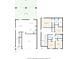 Detailed floor plan showcasing the layout of the first and second floors at 5067 Sable Chime Dr, Wimauma, FL 33598