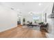 Inviting living room featuring hardwood floors and modern decor at 526 62Nd Ne Ave, St Petersburg, FL 33702