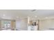 Open floor plan living room with view of the kitchen at 5470 Bayshore Dr, Seminole, FL 33772