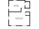 Basement floor plan featuring a bedroom and recreation room at 6009 Wilshire Dr, Tampa, FL 33615