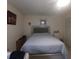 Bedroom featuring a bed with silver headboard at 804 67Th W St, Bradenton, FL 34209