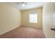 Bedroom with carpet, ceiling fan, and bright window at 11903 Greengate Dr, Hudson, FL 34669