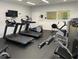 Gym featuring modern treadmills, an elliptical, and weight machines, perfect for staying active and fit at 11903 Greengate Dr, Hudson, FL 34669
