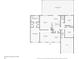 Layout of a spacious home with an open-concept kitchen, primary suite, and screened pool/patio area at 12279 Elmore Dr, Spring Hill, FL 34609