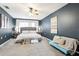 Serene main bedroom with a calm color palette, plush carpet, and soft, natural lighting at 12279 Elmore Dr, Spring Hill, FL 34609