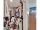Walk-in closet with ample storage space at 1607 Melodie Dr, Brandon, FL 33510