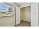 Bedroom closet with ample storage space and natural light at 208 Danube Ave # 101, Tampa, FL 33606