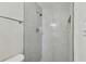 Bathroom shower with modern shower head and tiled surround at 208 Danube Ave # 101, Tampa, FL 33606