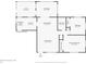 Layout of a home featuring a breakfast nook, lanai, and a primary bedroom with a walk-in closet at 2222 Euclid N Cir, Clearwater, FL 33764