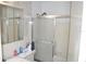 Compact bathroom with a shower and bathtub combination at 2463 Brazilia Dr # 43, Clearwater, FL 33763