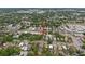 Beautiful aerial view of home nestled in a lush community with easy access to local amenities at 2859 Dartmouth N Ave, St Petersburg, FL 33713