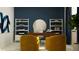 Modern home office with stylish decor, perfect for remote work and productivity at 31748 Griffin Sands Ln, San Antonio, FL 33576