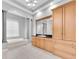 Luxurious bathroom with a large tub, a walk-in shower and -and- sinks at 3716 Janus Way, Palm Harbor, FL 34685