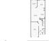 First floor plan featuring open-concept living, dining, kitchen, and garage access at 4528 Amberly Oaks Ct, Tampa, FL 33614